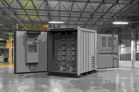 RJ TECH 574kwh BESS 200KW PCS 300KW MPPT UL9540 UL1973 CSA UL1741 certified