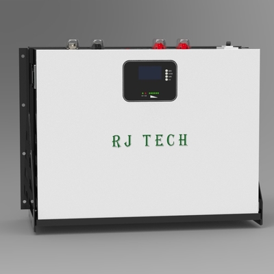 RJ TECH Powerwall New 16kwh 51.2V LiFePO4 Battery for Deye SRNE HuaWei Hoymiles FOX
