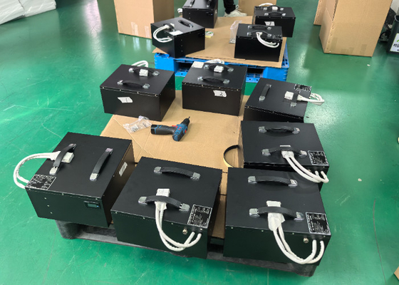 FoShan RJ 60v 72v 96v 200ah 400ah 800ah lithium lifepo4 battery for Scott AGV Robotics UN38.3 UL Listed