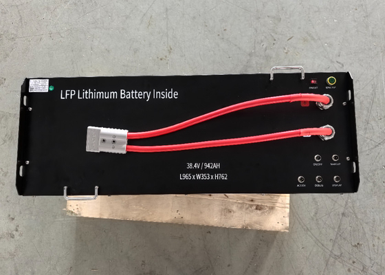 RJ TECH 24V 36V 48V 300AH 100AH 1400AH LITHIUM LFP BATTERY FOR COMBILIFT WALKIE STACKER IEC62619 UL CERTIFIED