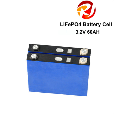 Lighter Weight 3.2V 60Ah LiFePO4 Battery Cell Rechargeable Long Cycle Solar Battery For UPS Electric Scooters