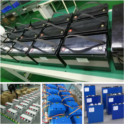 lithium phosphate battery 12V -96V, 10Ah -1000Ah built-in BMS bluetooth for EV RV electric forklift