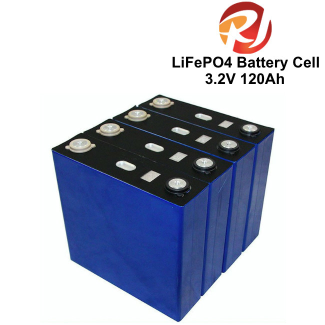 Deep Cycle life 3.2V 120Ah LiFePO4 Battery Cell Prismatic For Solar / Wind Power Energy Storage
