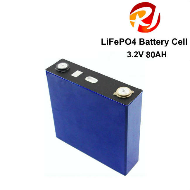 Chinese Manufacturer 3.2V 80Ah LiFePO4 Battery Cell Rechargeable LFP For Electric Motoracycle Cars