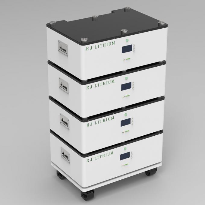 RJ TECH 8.3kwh lithium stackable lifepo4 Battery Rechargeable 48V PV